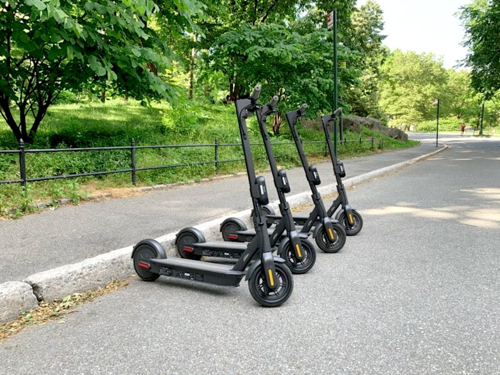 e-scooter rentals