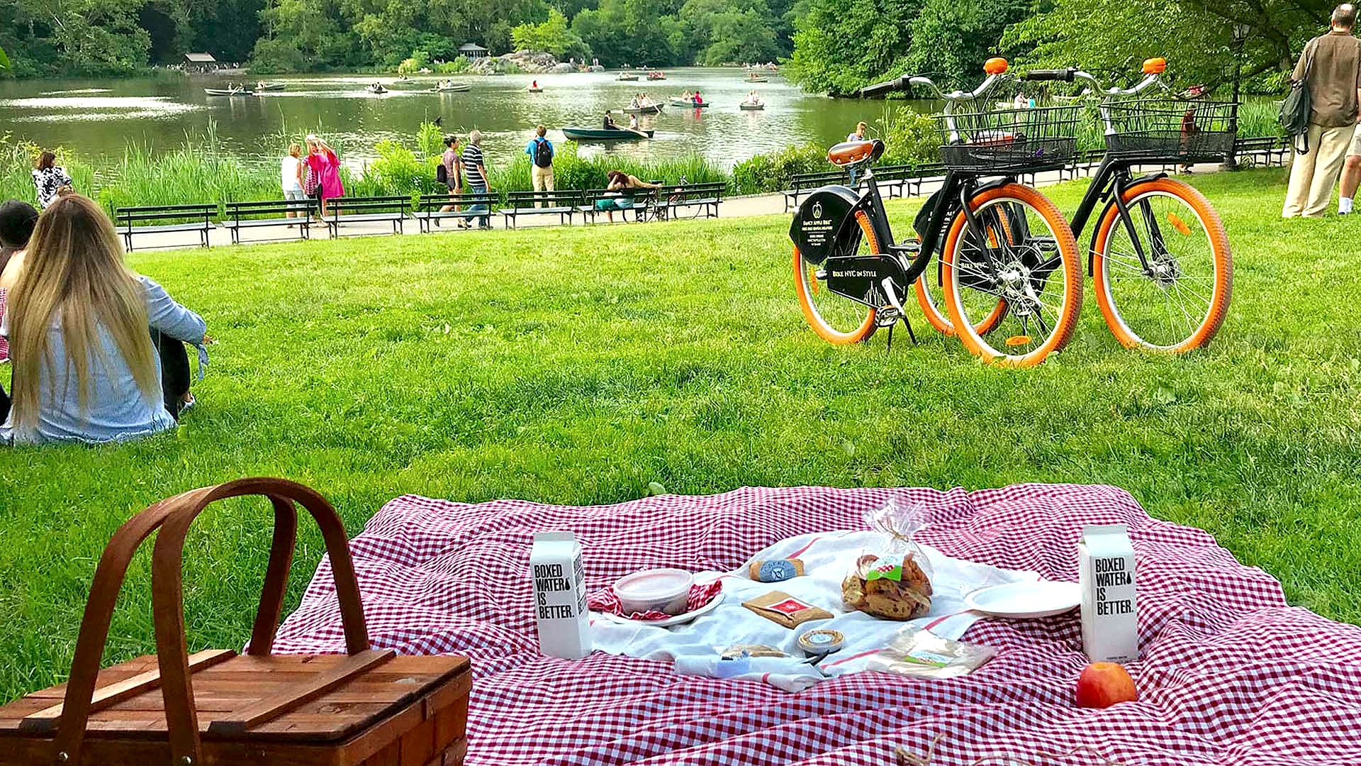 bike + picnic